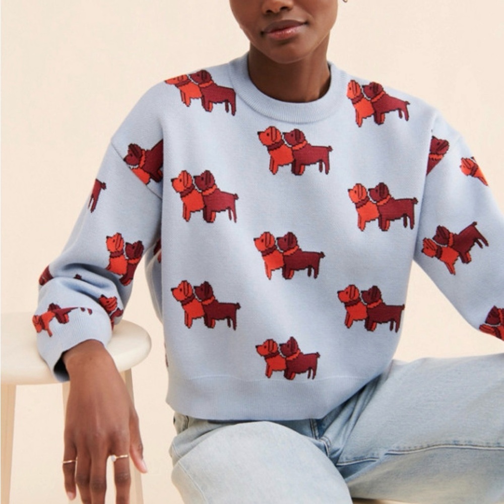 Anthropologie Toto Pullover Sweater
